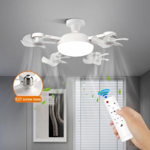 Ventilateur de Plafond LED Design avec Télécommande – Silencieux & Économique